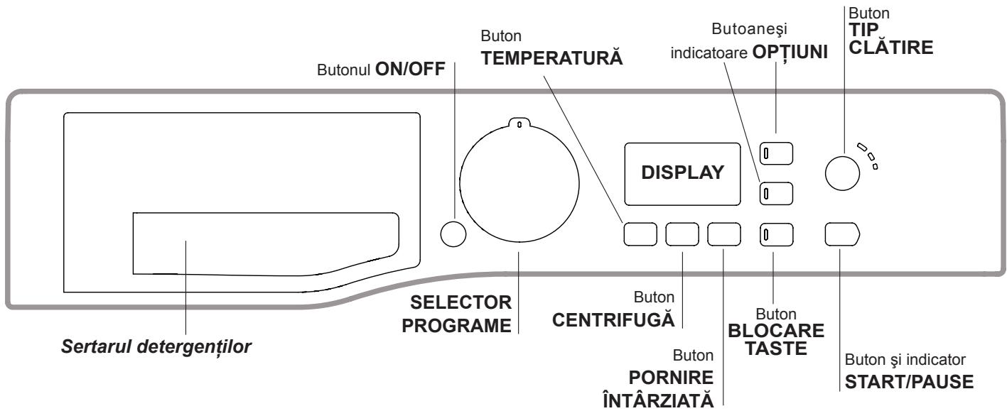 HOTPOINT WMG 722S EU - Panoul de control - 1