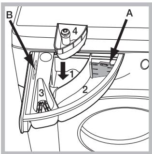 HOTPOINT WMG 722S EU - Detergent dispenser drawer - 1