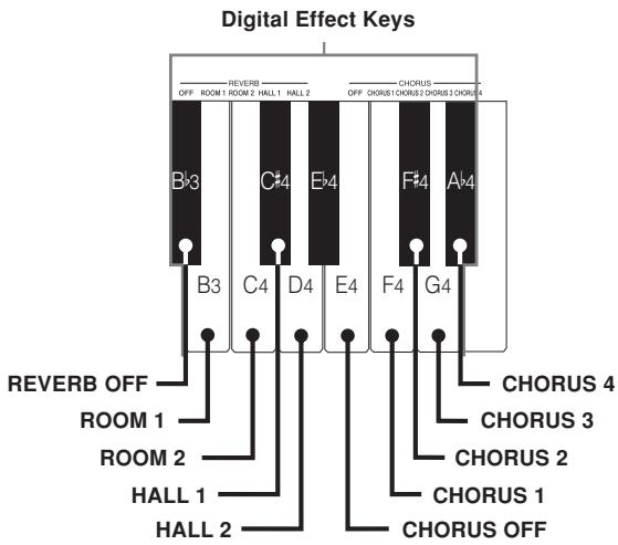 CASIO AP-24 - Digital Effect Types - 1