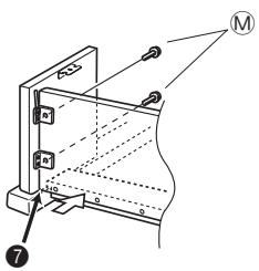 CASIO AP-38 - Assembling the stand - 6