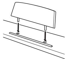 CASIO AP-38 - Attachment of the Score Stand - 1