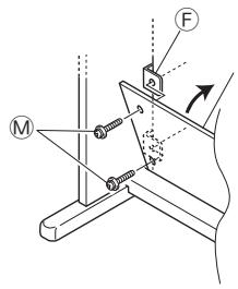 CASIO AP-38 - Assembling the stand - 5