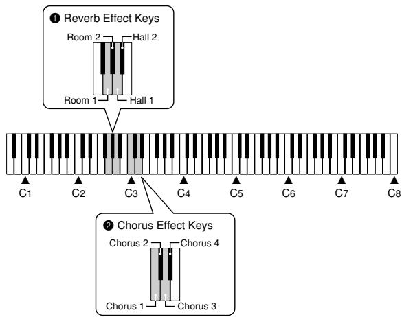 CASIO CDP-100 - Selecting an Effect - 1