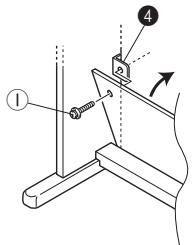 CASIO CELVIANO AP-24 - Assembling the stand - 4