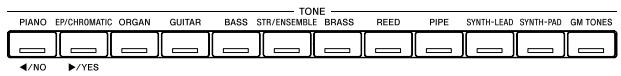 CASIO CELVIANO AP-80R - Selecting a Tone - 1