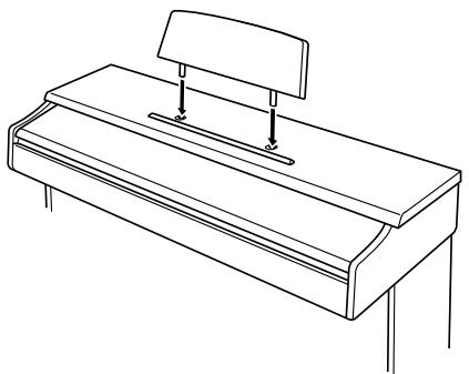 CASIO CELVIANO AP-80R - Attachment of the Score Stand - 1