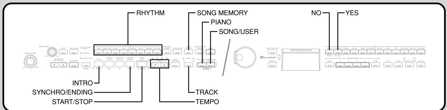 CASIO CELVIANO AP-80R - Recorded Data Storage - 1