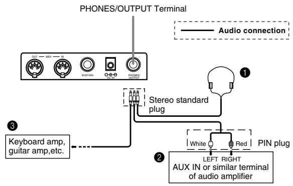 CASIO CTK-451 - Phones/Output Terminal - 1