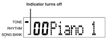 CASIO CTK-451 - To play back a Song Bank tune - 7