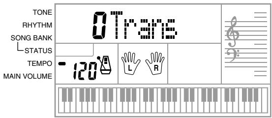 CASIO CTK-451 - To transpose the keyboard - 1