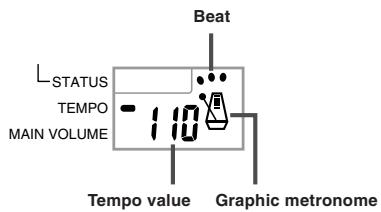 CASIO CTK-451 - About the Graphic Metronome - 1