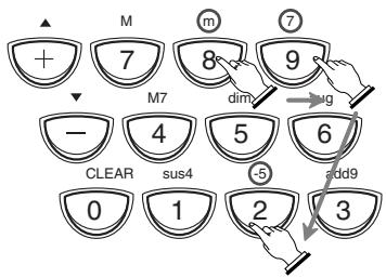 CASIO CTK-451 - Press the CLEAR button. - 1