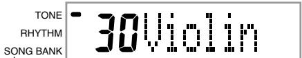 CASIO CTK-471 - To Change the Tone of a Song Bank Tune's Melody - 2