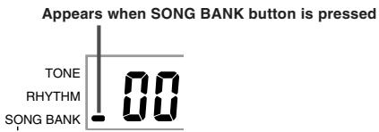CASIO CTK-471 - To play back a Song Bank tune - 2