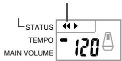 CASIO CTK-471 - To fast reverse during playback - 1