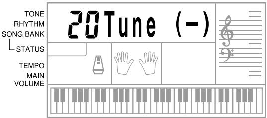 CASIO CTK-491 - To tune the keyboard - 2