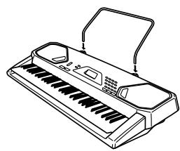 CASIO CTK-491 - Rear Panel - 3