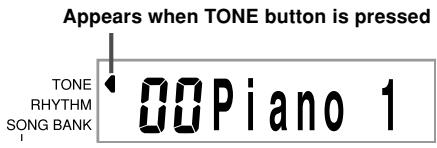 CASIO CTK-491 - To select a tone - 1