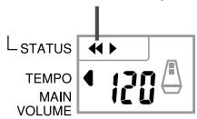CASIO CTK-491 - To fast reverse during playback - 1