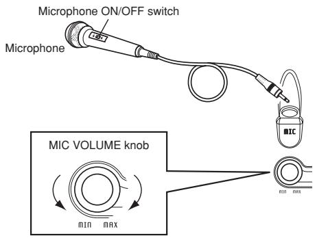 CASIO CTK-496 - Using the Microphone Jack - 4