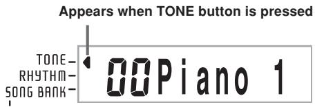 CASIO CTK-496 - To select a tone - 1