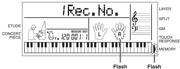 CASIO CTK-573 - To record to Track 2 while playing back Track 1 - 2