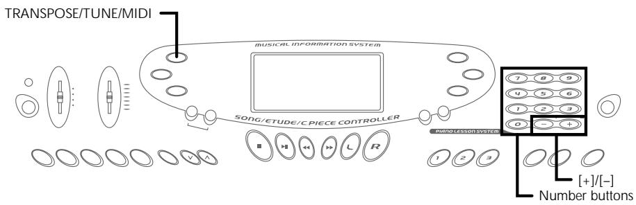 CASIO CTK-573 - To turn off specific sounds before playing back MIDI data that is being received - 1