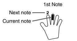 CASIO CTK-573 - Series of Same Pitch Notes - 1