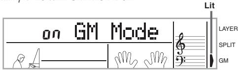 CASIO CTK-573 - GM MODE (Default: Off) - 2