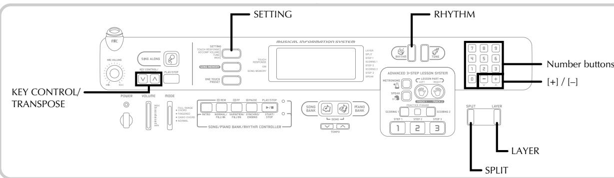 CASIO CTK-591 - Keyboard Settings - 1