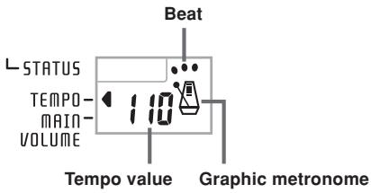 CASIO CTK-700 - About the Graphic Metronome - 1