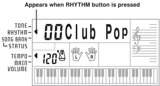CASIO CTK-700 - To select a rhythm - 1