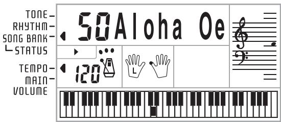 CASIO CTK-700 - To play along with a Song Bank tune - 4