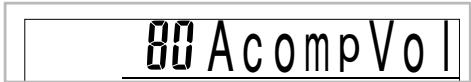 CASIO CTK-710 - To adjust the accompaniment volume - 2