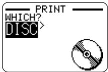 CASIO CW-L300UG - Pour imprimer une démo d'étiquette sur un disque - 1