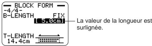 CASIO CW-L300UG - Pour aligner le texte de l'étiquette - 1