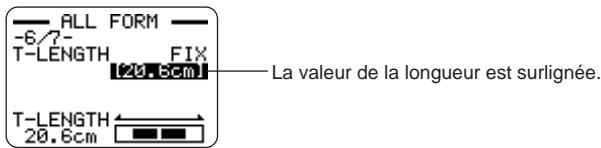 CASIO CW-L300UG - Pour contrôler la longueur totale de l'étiquette en utilisant une longueur de bande fixe - 1