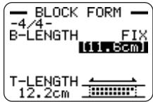 CASIO CW-L300UG - Pour contrôler la longueur d'une étiquette avec des longueurs de blocs fixes - 2
