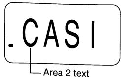 CASIO KL-100 - To recall text from memory - 3
