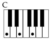 CASIO LK-42 - Using standard fingerings - 1