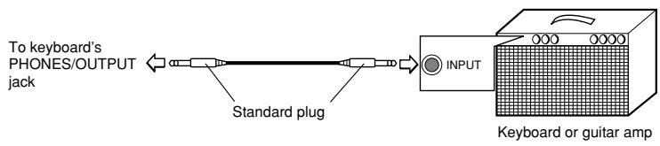 CASIO LK-42 - Connection Example - 1