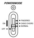 CASIO LK-42 - To switch power on and off - 1