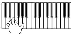 CASIO LK-42 - Using Synchro start - 3