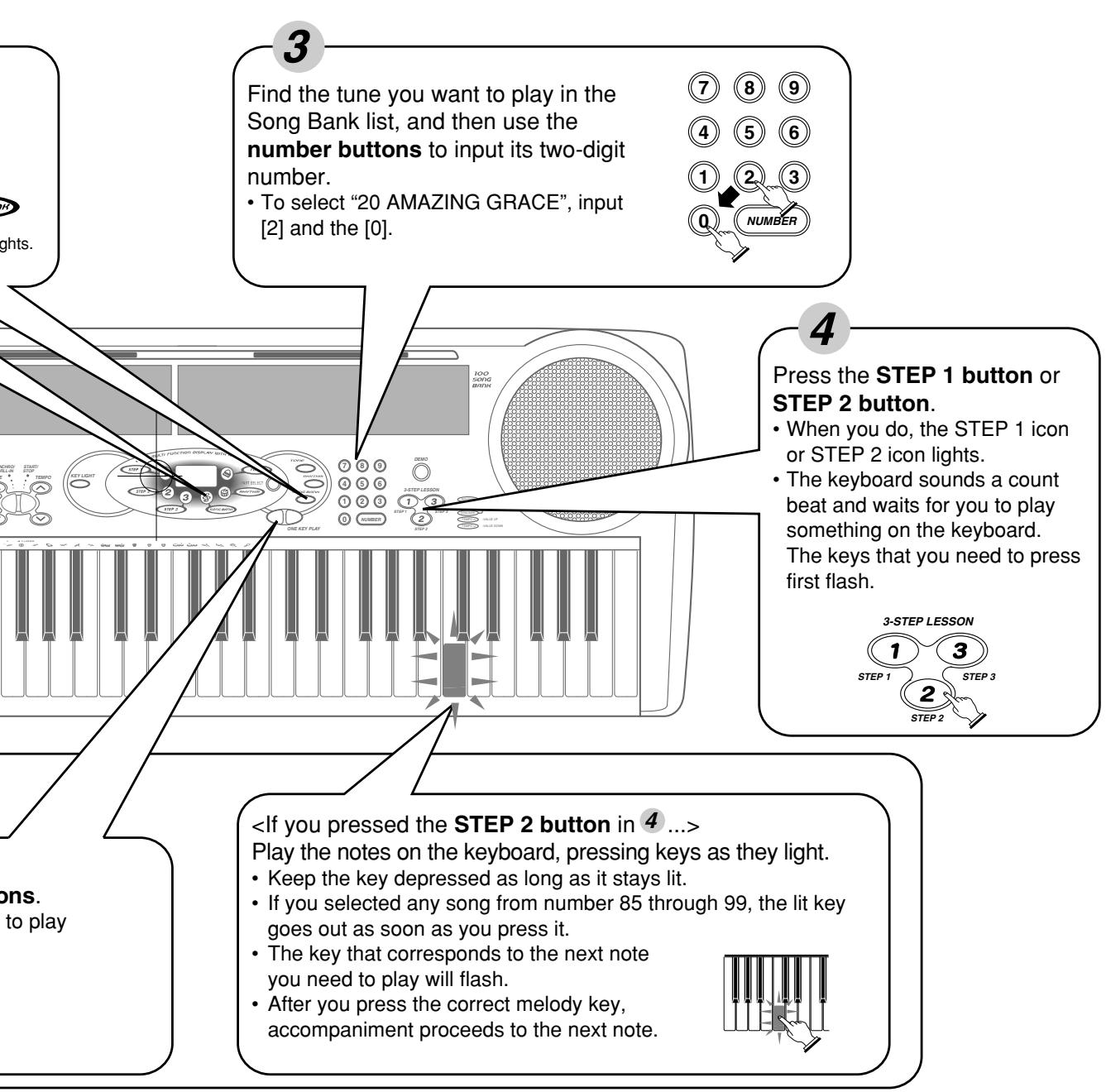 CASIO LK-42 - Quick Reference - 2