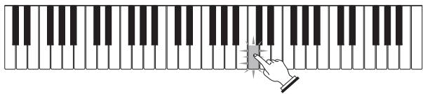 CASIO LK-93TV - Follow the key light system to press the correct keyboard keys and play the notes. - 1