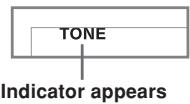 CASIO LK-93TV - Press the TONE button. - 1