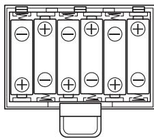CASIO LK-93TV - To load batteries - 1