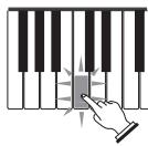 CASIO LK-93TV - If you selected lesson Step 2 - 1