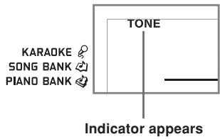 CASIO LK-93TV - To select a tone - 1