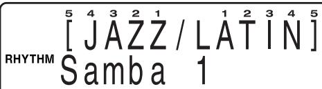 CASIO PL-40R - To select a rhythm - 2